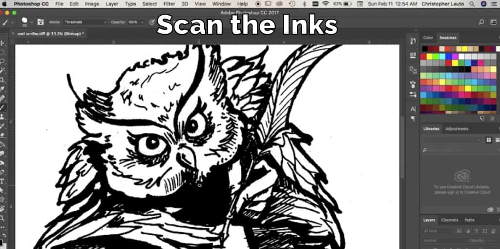 Scan the Inks